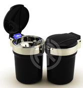Carbonfiber Ashtray Stylish & Durable Cigarette Ash Holder for Vehicles